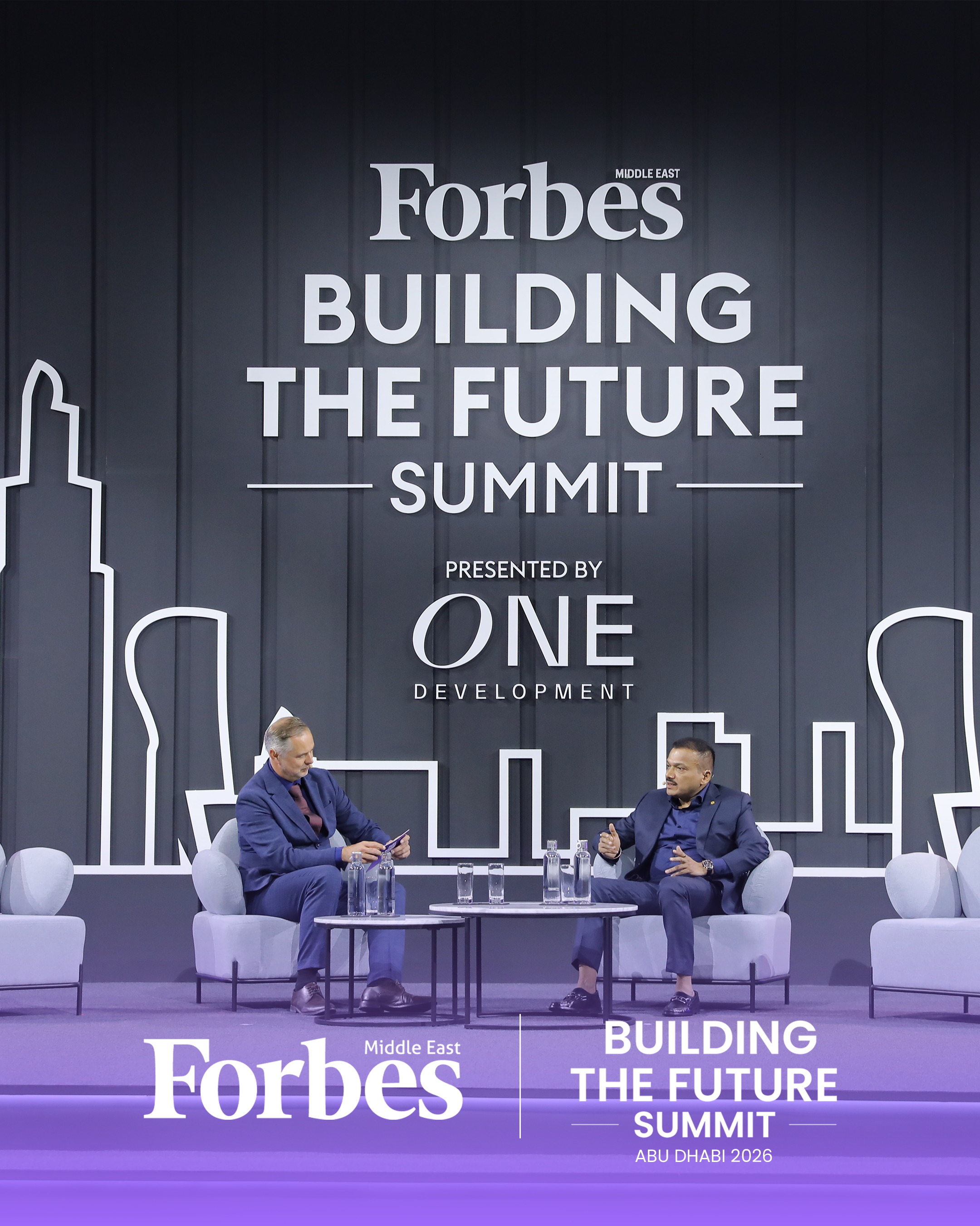 Conversation with Stephen White at Forbes Middle East Building the Future Summit 2026