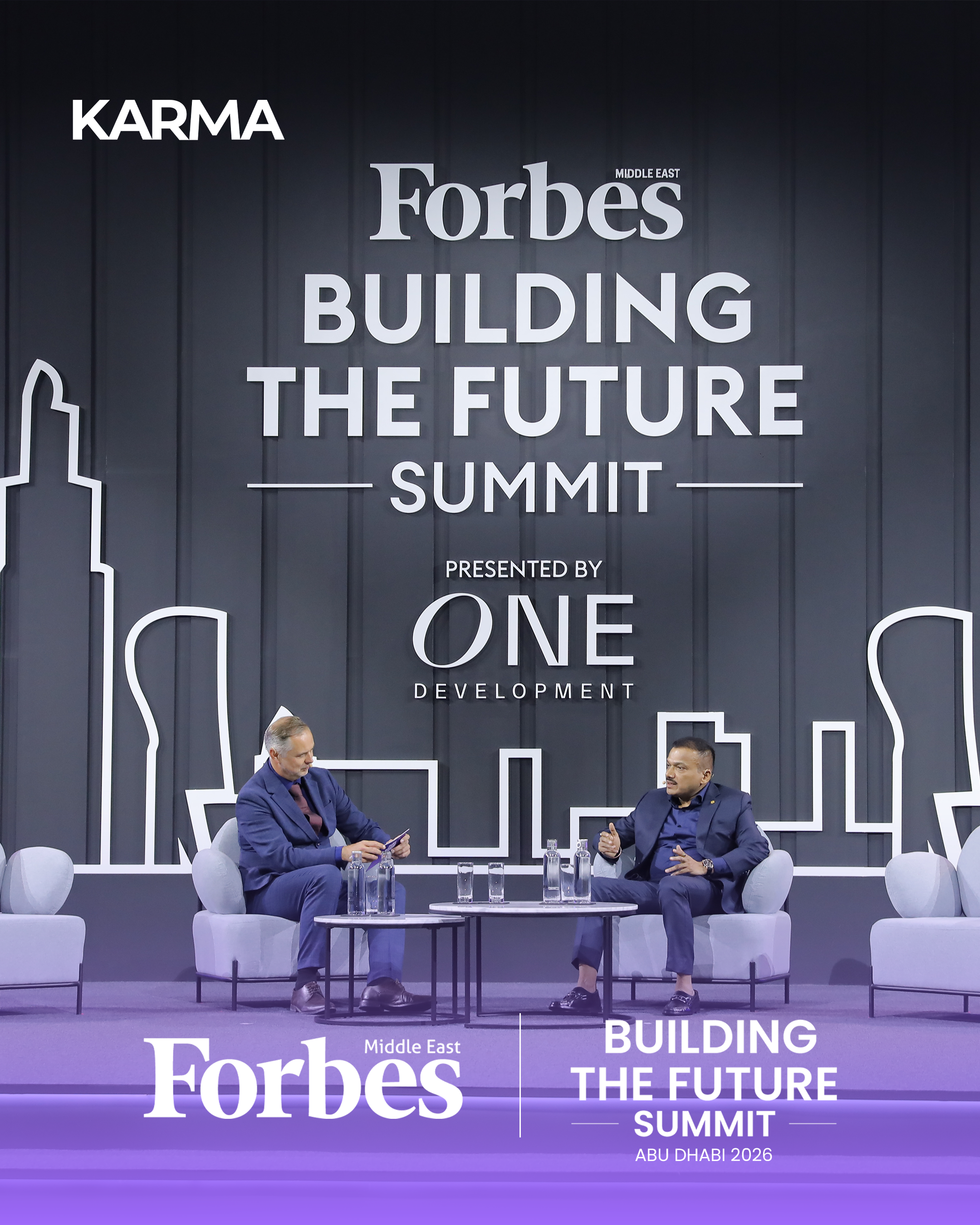 Capt. Dr. Pradeep Singh at the Forbes Middle East Building the Future Summit 2026