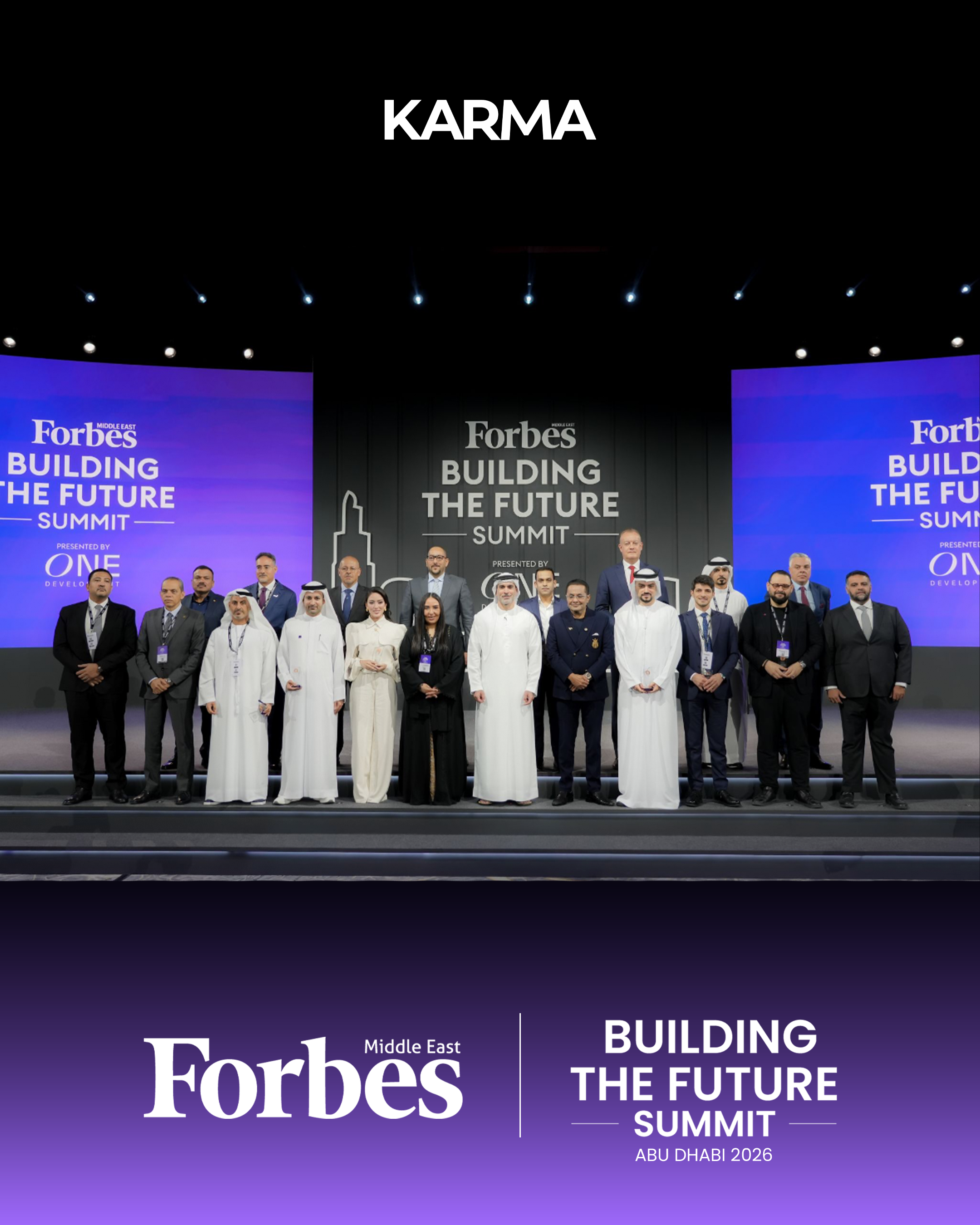 Capt. Dr. Pradeep Singh Honored by Forbes Middle East at the Building the Future Summit 2026